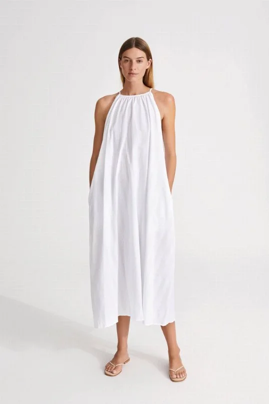 Kleid Jardin in Weiß