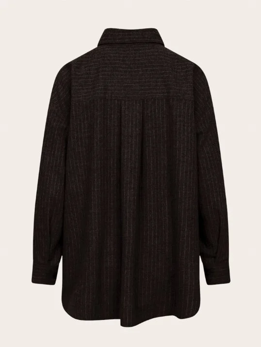 Hemd Siyan Flanell Pin Stripe