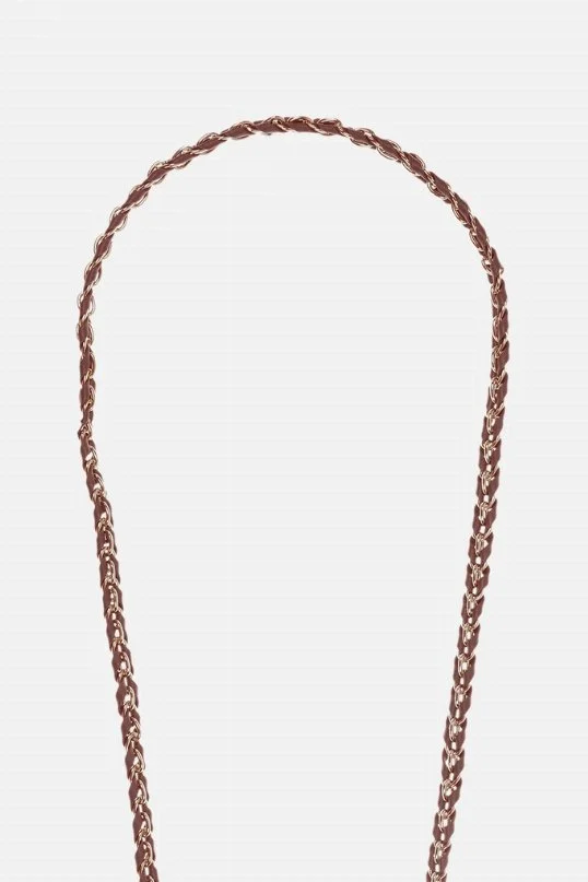 Handykette Lou Gold/Bordeaux