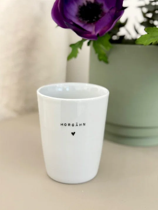 Becher Morgähn Herz
