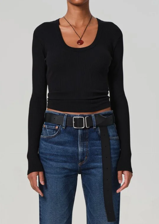 Longsleeve Mara in Black