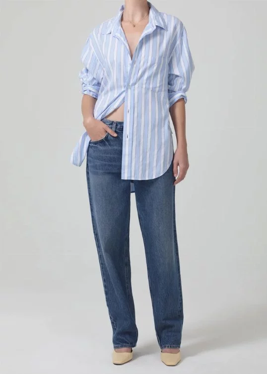 Bluse Kayla Shirt Geneve Stripe