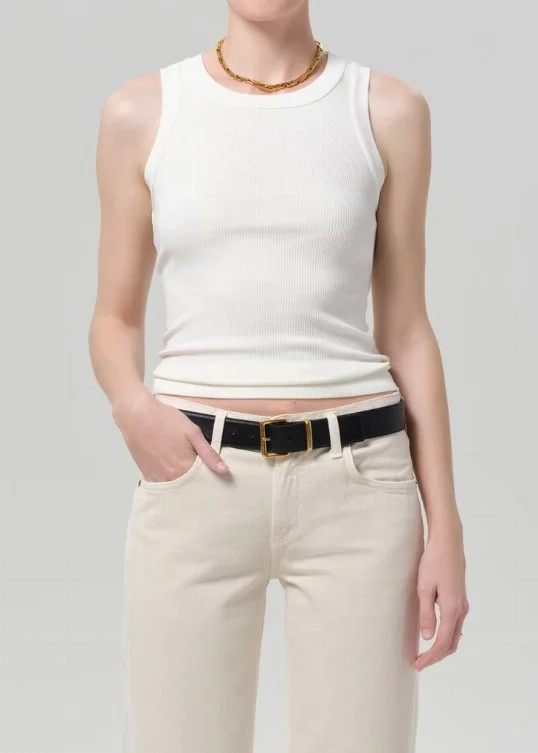 Top Rib Tank Isabel Pashmina