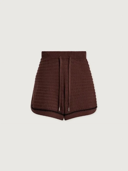 Shorts Morden Knit Ironwood