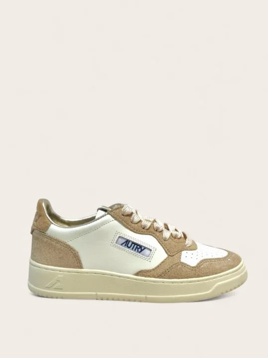 Sneaker Leather Stars Marshmellow/Sand