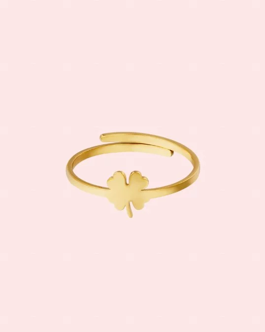 Ring Clover in Gold