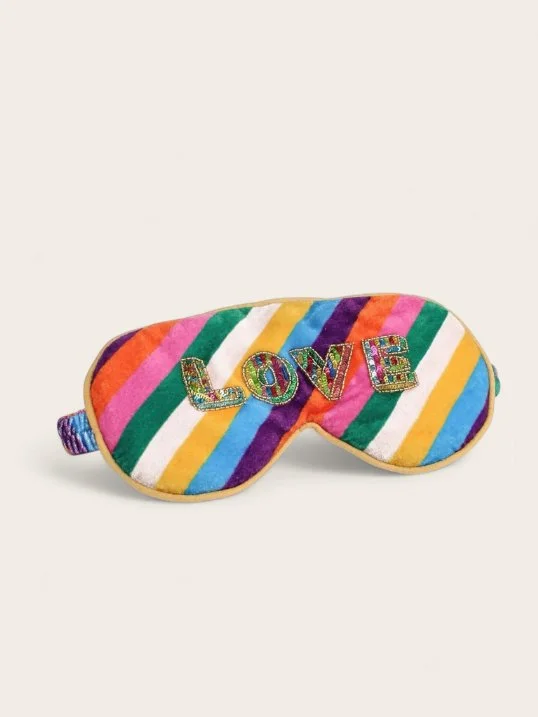 Schlafmaske Regenbogen