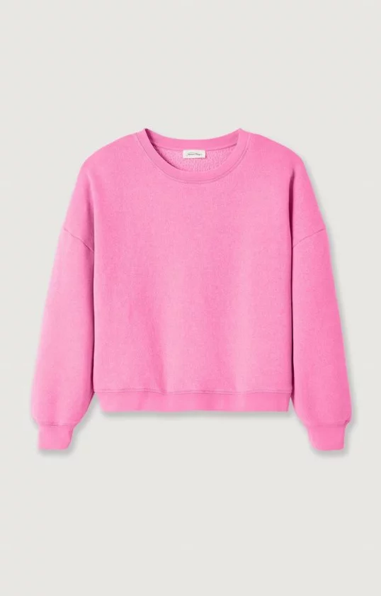 Sweatshirt Ikatown in Rose Fluo Vintage