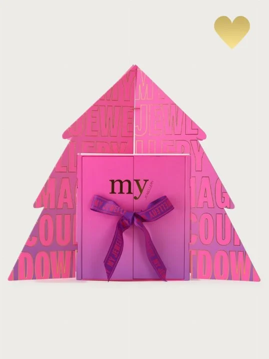 Adventskalender DELUXE Schmuck Gold