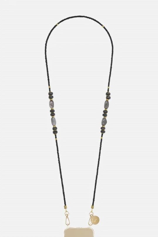 Handykette Chiara Perle Schwarz
