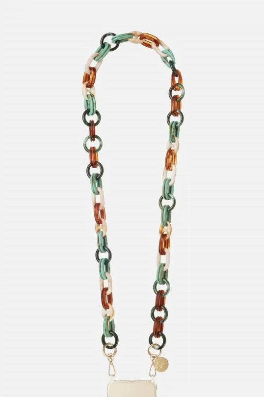 Handykette Molly Vert et Marrons