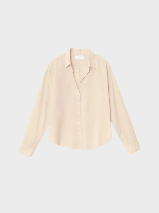 Bluse Bowie Shirt Parchment