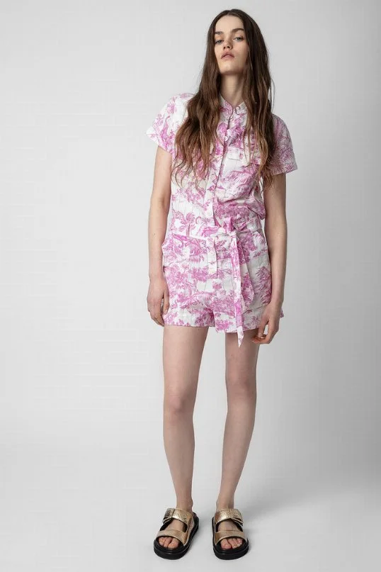 Playsuit Cookis Weiß/Pink