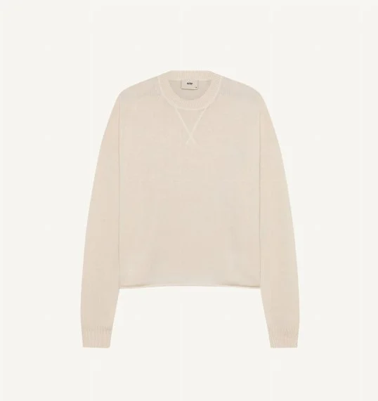 Sweater Main Cream Wool Cashmere