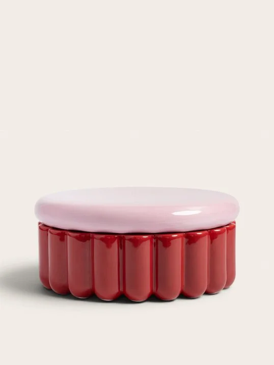 Vorratsbehälter Charlo Burgundy