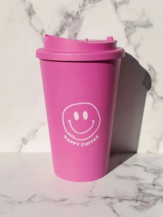Becher To Go Pink