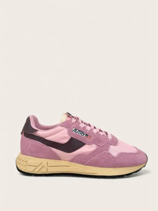 Sneaker Reelwind Suede/Mesh Rosetea