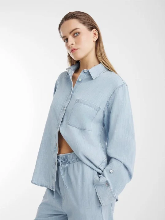 Bluse Classic Denim