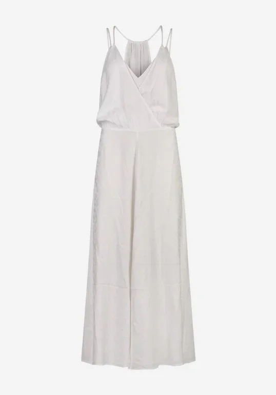 Kleid Dorothea Wave Jaquard Weiß