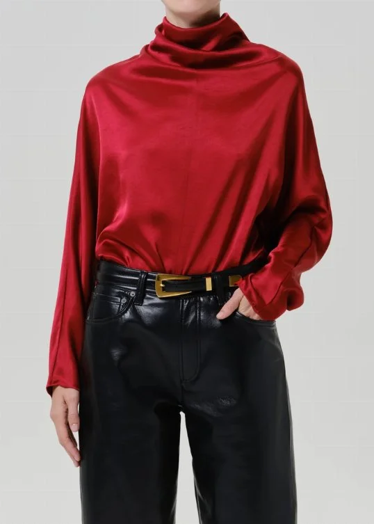 Top Ilaria Draped Apertivo