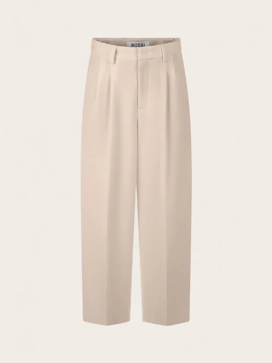 Hose Noa Crop in Crema