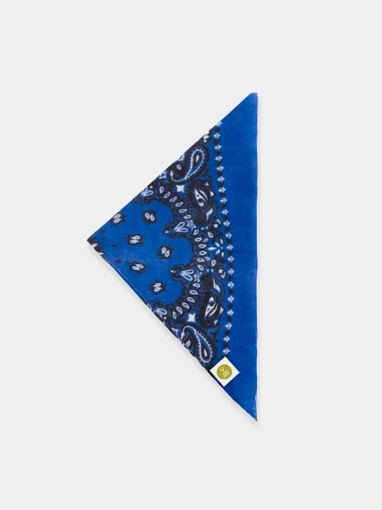 Tuch Bandana Calvina Paisley N Blau
