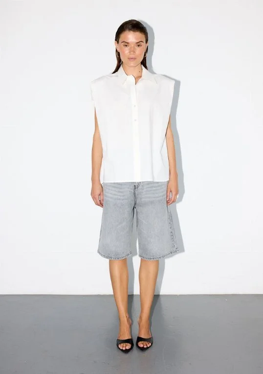 Bluse Ally Shirt White