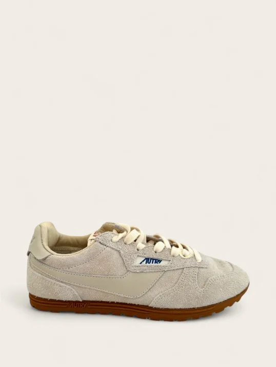 Sneaker Windspin Suede/Leather Biscuit