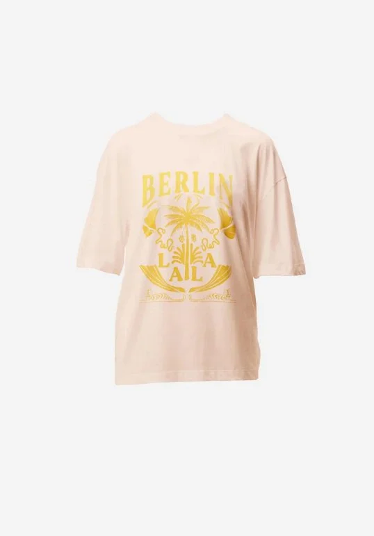 T-Shirt Celia lala Palm Pink