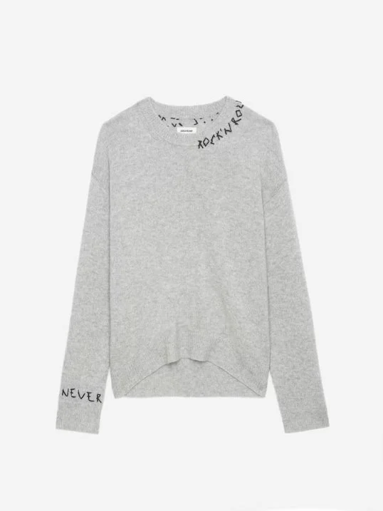 Pullover Markus Kaschmir Grey Melange