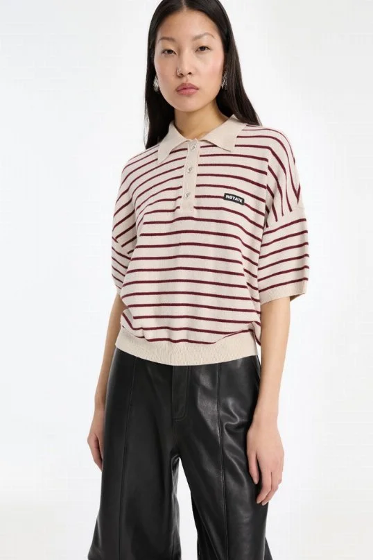 Poloshirt Slinky Knit