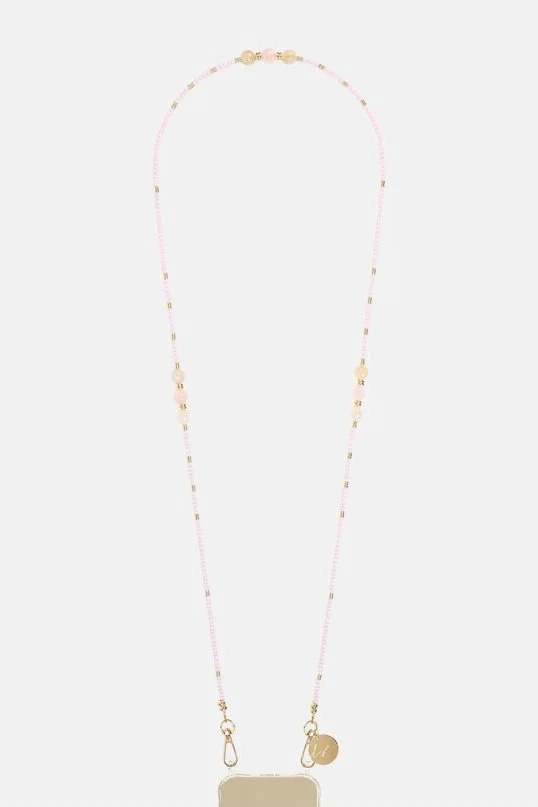 Handykette Iris Perlen Rose