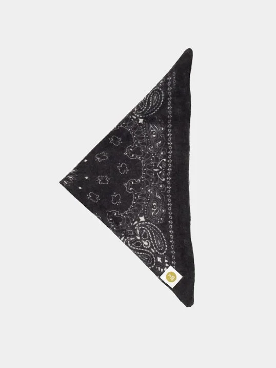Tuch Bandana Calvina Paisley V Black/White