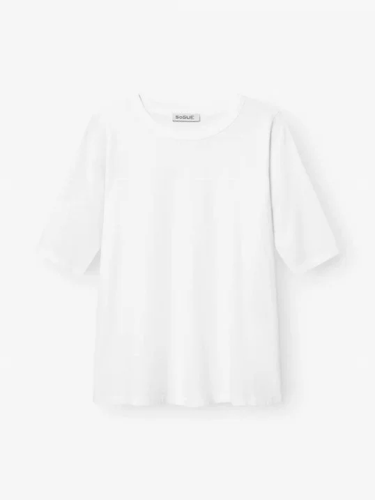 T-Shirt Half Sleeve White